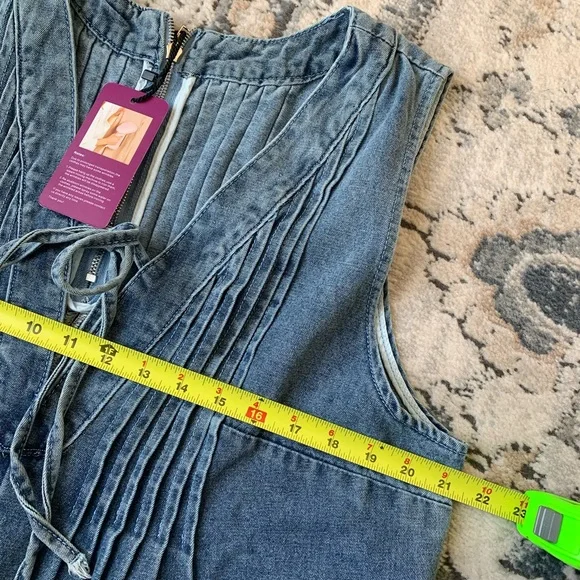 Amazon nwt Blue Denim XL Jumpsuit - Picture 7 of 10